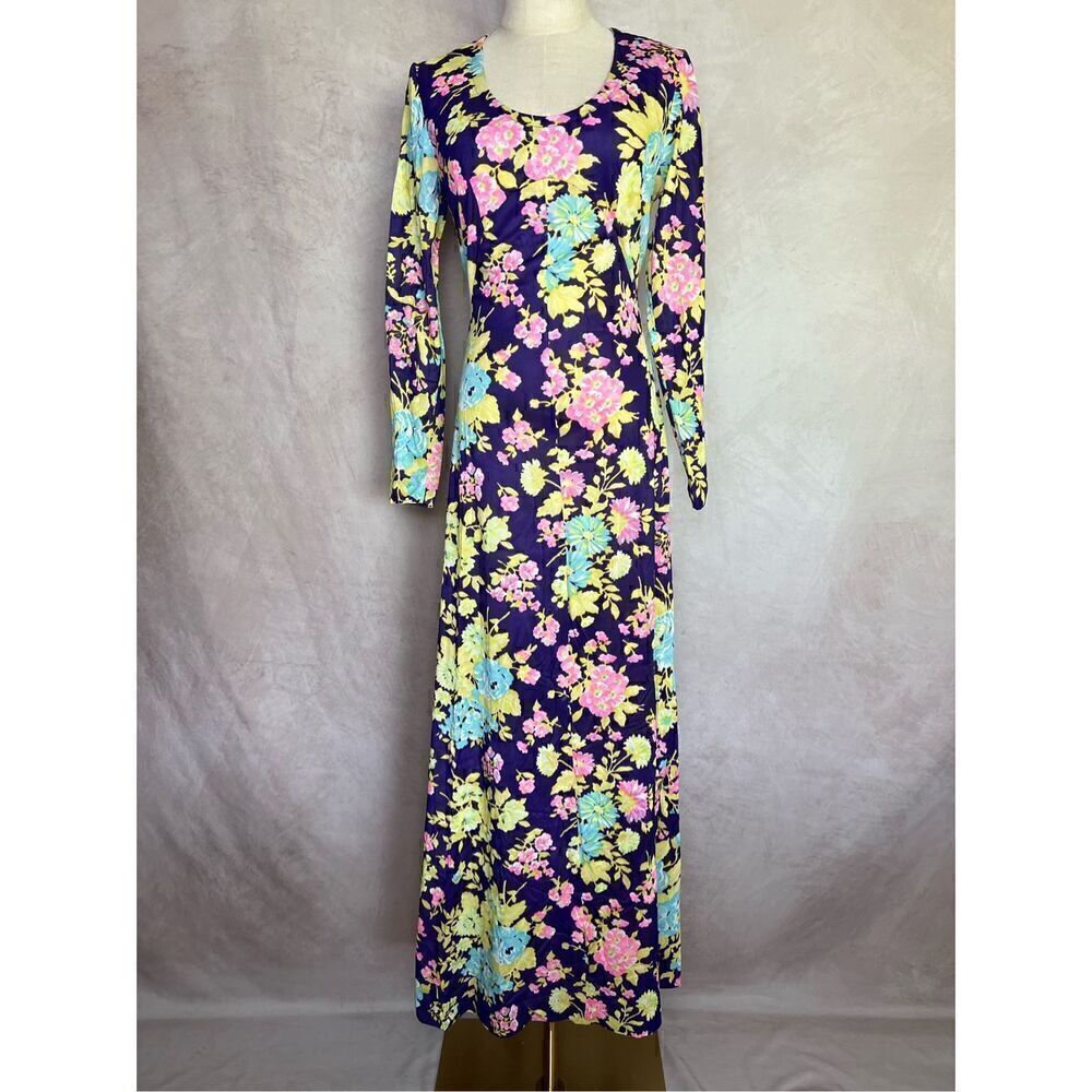 Vintage 1970s Maxi Dress
